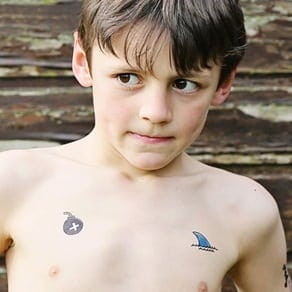 kidz'Tattoo : tatouages de sécurité pour enfants