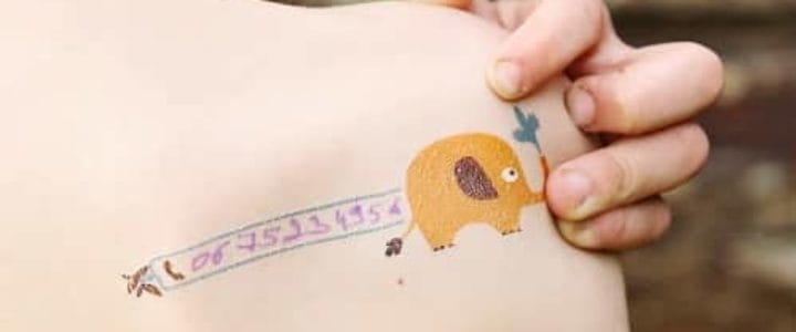 enfants : faut-il les tatouer pour ne pas les perdre ?