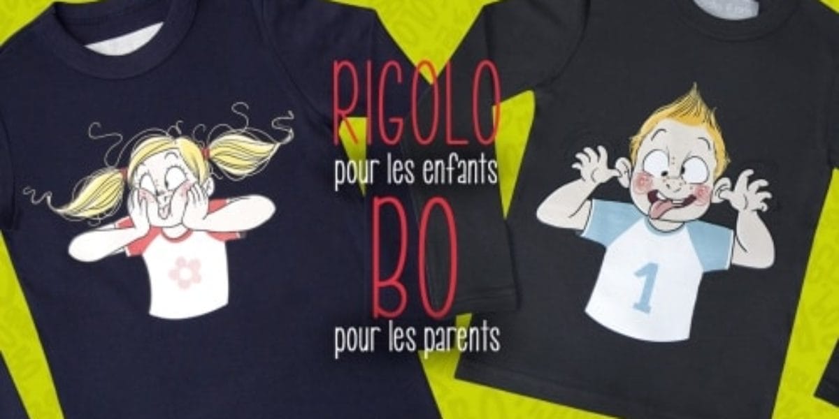 Rigolobo : tee-shirts pour enfants
