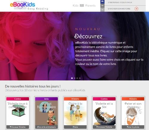Ebookids : histoires numériques pour les enfants