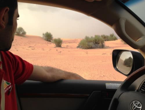 desert safari à Dubaï avec arabian aventures