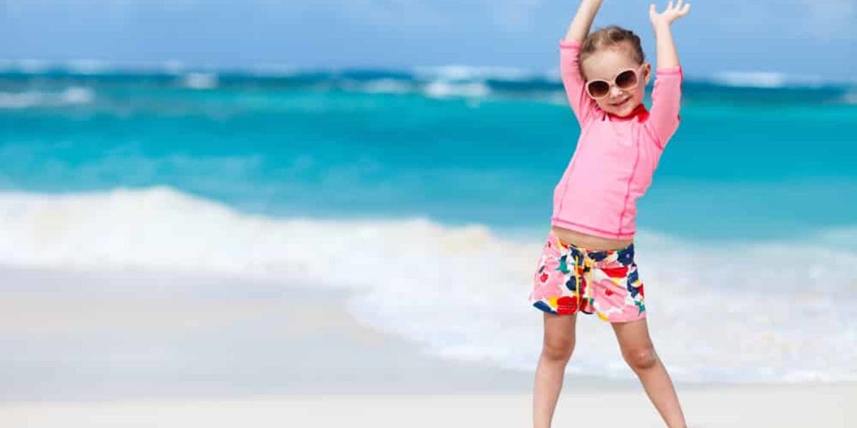 Filles Enfants maillots de bain Maillots De Bain Protection Solaire UPF50 UV vêtement à manches longues Set 