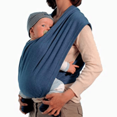 Echarpe-de-portage-sans-nœud-Carry-Baby-Amazonas