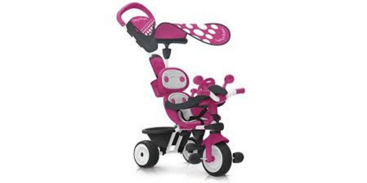 Tricycle-évolutif-bébé-Driver-Confort-Smoby