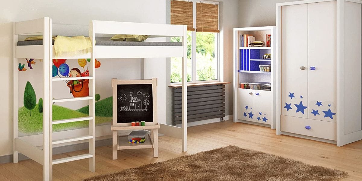 lit mezzanine pour enfant marque Children's Beds Home