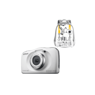 appareil photo numérique pour enfant Coolpix W100 blanc avec sac à dos marque Nikon