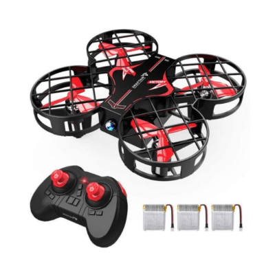 mini drone enfnat noir et rouge marque snaptain