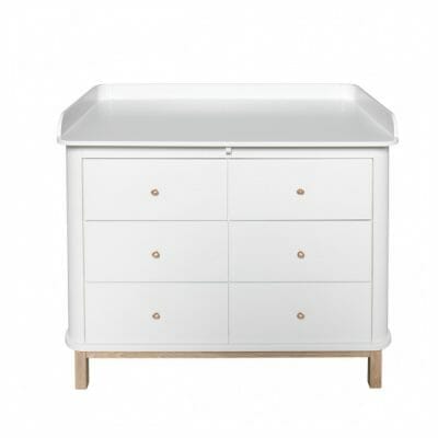 Commode-à-langer-Oliver-Furniture-Wood-blanc